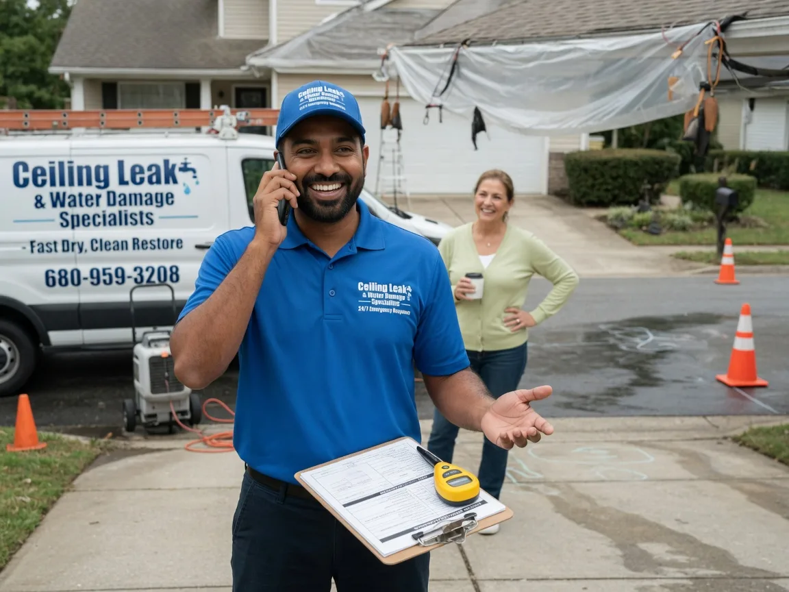 Ceiling Leak Cleanup Adamant, VT FAQs